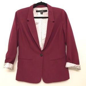 NWOT Kensie Maroon Blazer